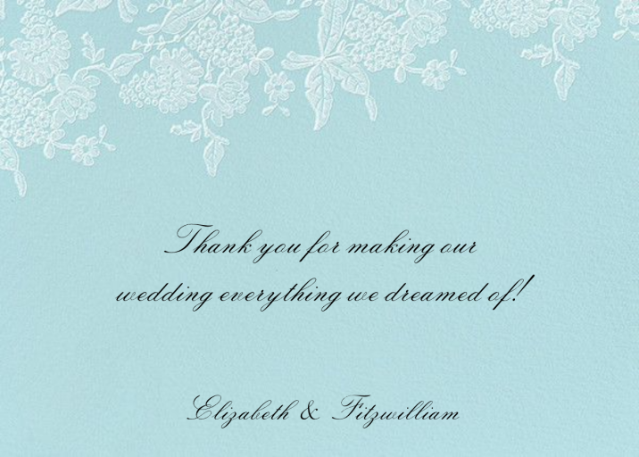 Hydrangea Lace I Thank You by Oscar de la Renta