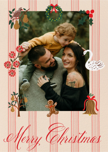 Yuletide Frame - Holiday Card by Rifle Paper Co.