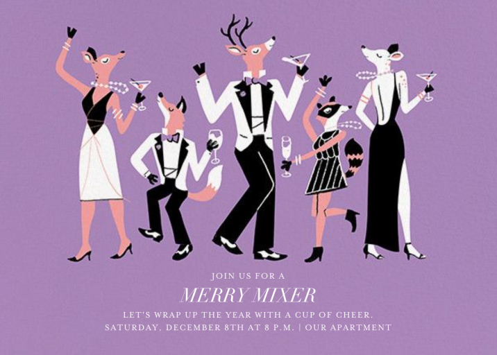 Forest Fete - Cocktail Party Invitation by Paperless Post