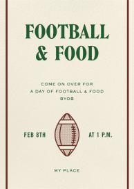 Football Season - Get-Together Invitation by Paperless Post