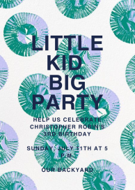 Cupcake Foils - First Birthday Invitation by Paperless Post