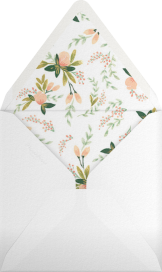 Peach Posies - Rifle Paper Co. Envelope