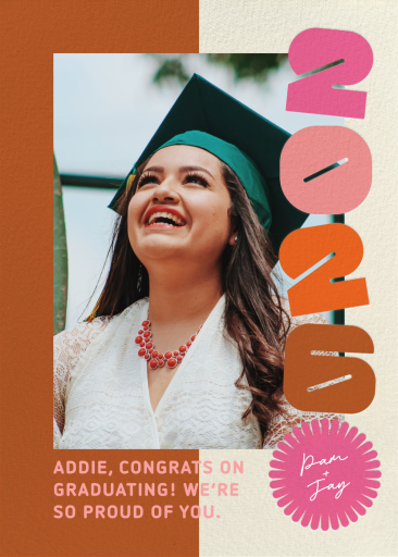 Block Out - Graduation Card by Paperless Post