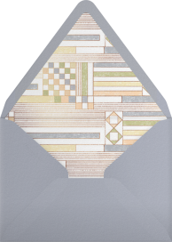 Deco Asymmetry - Paperless Post Envelope