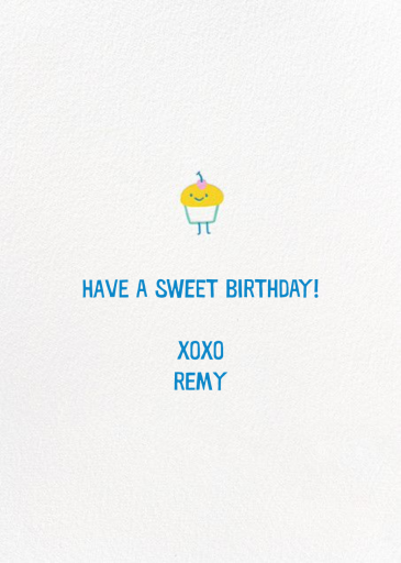 Cakes on Cakes by Hello!Lucky - Back