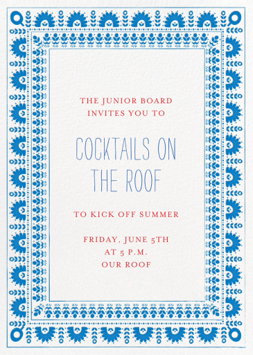 A Splendid Dutch Pot - Cocktail Party Invitation by Mr. Boddington's Studio