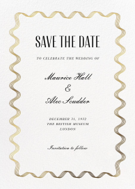 Sound Wave - Save the Date by Paperless Post