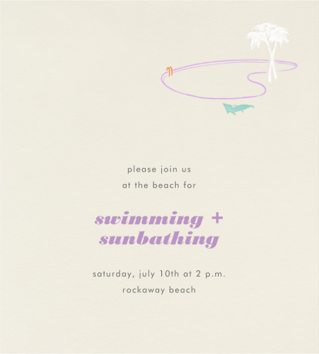 Vegas Pool Party - Beach Party Invitation by Paperless Post