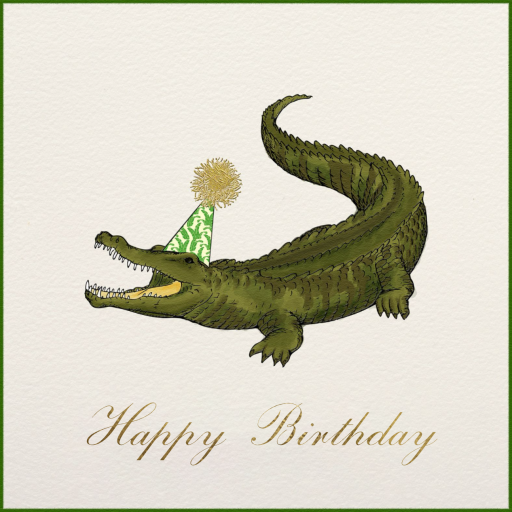 Crocodile Birthday - Birthday Card by Paperless Post