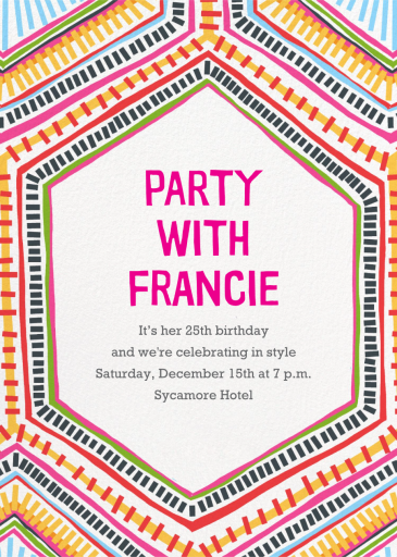 Best Brightest Ever - Birthday Invitation by Crate & Barrel