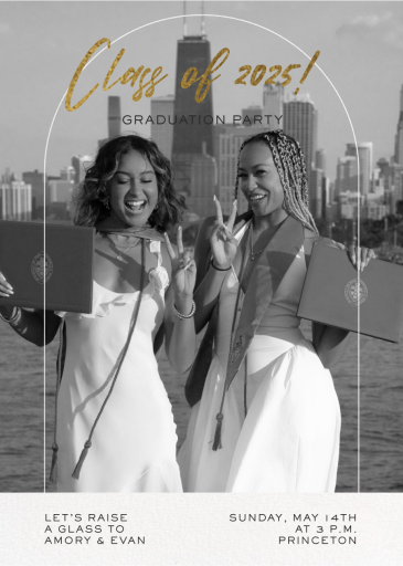 Slender Arch - Graduation Party Invitation by Paperless Post