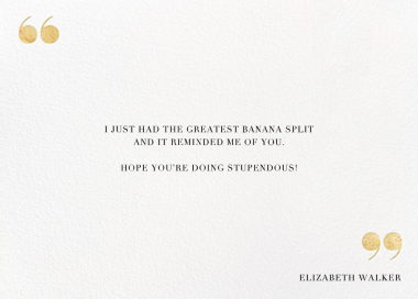 Quotes and Monogram - Stationery by kate spade new york