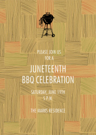 Raffia Weave - Juneteenth Invitation by Paperless Post