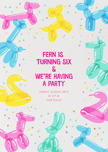 Balloon Animals by Hello!Lucky