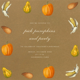 Thanksgiving Food - Party Invitation by Paperless Post