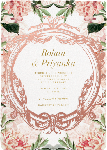Romantic at Heart - Invitation by Sketch Design Studio