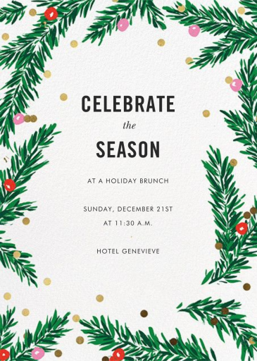 Metallic and Mistletoe by kate spade new york