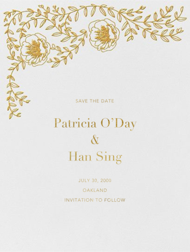 Sylvia I (Save The Date) by Paperless Post