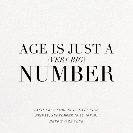 White (Square) - Birthday Invitation by Paperless Post