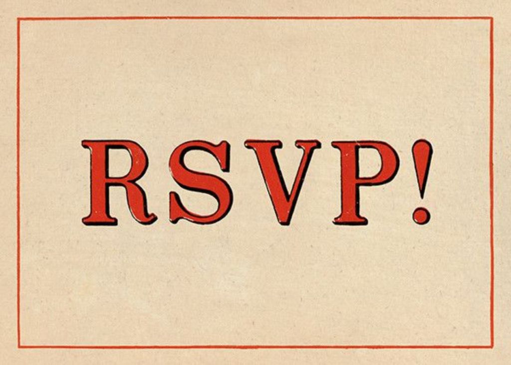 Red Letter Response (Invitation)
