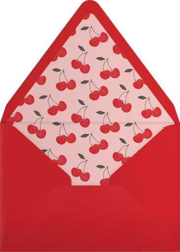 Cherry on Top - Paperless Post Envelope