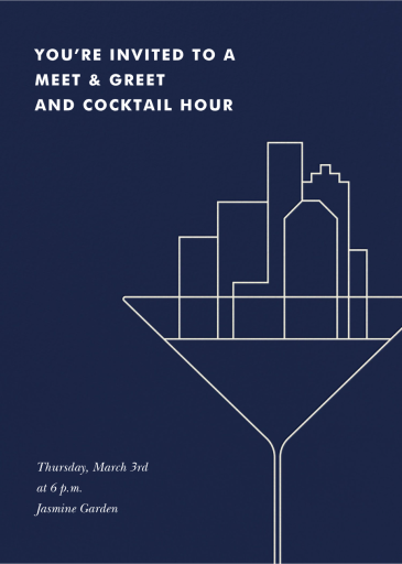 Cosmopolitan - Alumni Event Invitation by Paperless Post