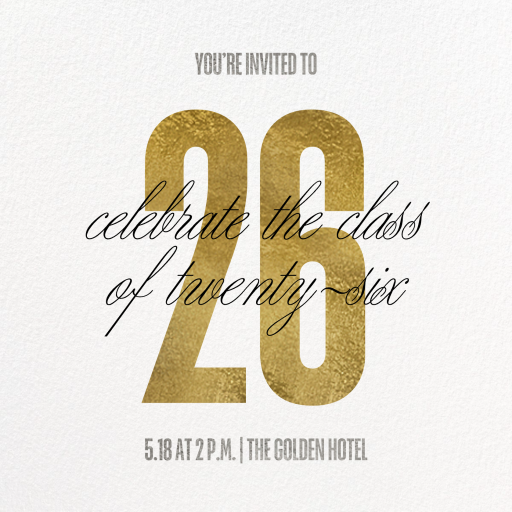 High Roller - Graduation Party Invitation by Paperless Post