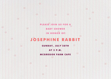 Star Showers by Paperless Post