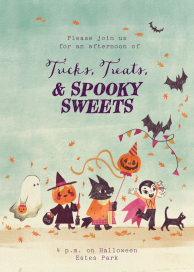 Pumpkin Parade - Halloween Invitation by Paperless Post