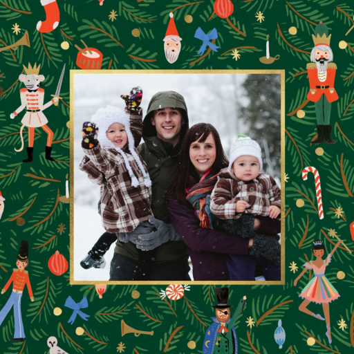 Nutcracker Christmas Tree - Holiday Card by Rifle Paper Co.