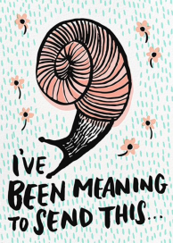 Snail Mail - Birthday Card by Hello!Lucky