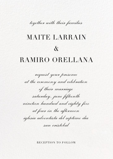 3/4 Portrait (Photo) - Wedding Invitation by Paperless Post - Back
