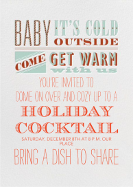 Come Get Warm by Crate & Barrel