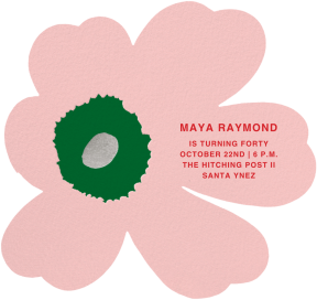 Flower Cutout - Invitation by Marimekko