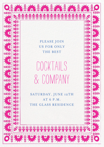 A Splendid Dutch Pot - Cocktail Party Invitation by Mr. Boddington's Studio