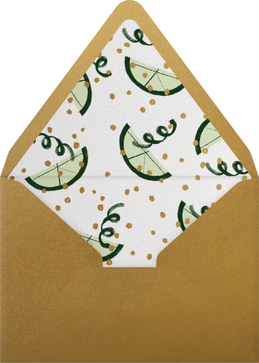Winterland Cocktail - Paperless Post Envelope