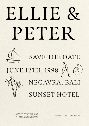 Emblems - Invitation by Paperless Post