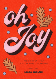 Oh Joy Vintage Holiday - Holiday Card by Paperless Post