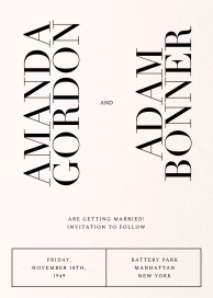 Edge and Elegance by Paperless Post