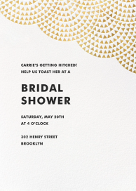 Savoy (Square) - Bridal Shower Invitation by Paperless Post