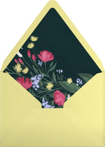 Farm Flowers - Paperless Post Envelope