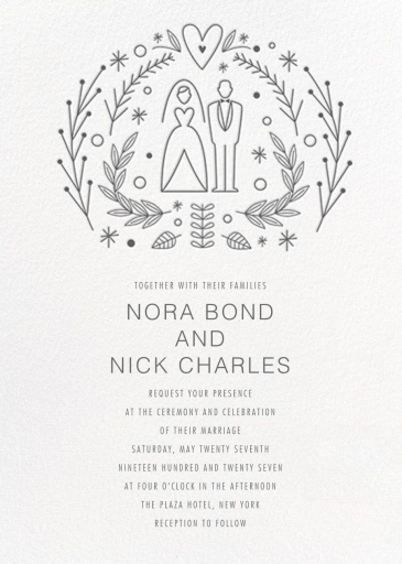 Iconic - Wedding Invitation by Paperless Post