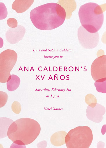 Round Out - Quinceañera Invitation by Paperless Post