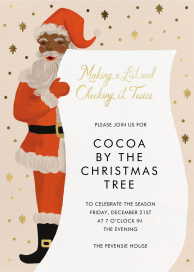 Santa's Nice List by Rifle Paper Co.