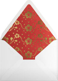 Floral Lantern - Paperless Post Envelope
