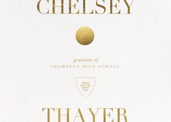 Boundless - Graduation Announcement by Paperless Post