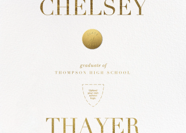 Boundless - Graduation Announcement by Paperless Post