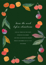 Winter Harvest - Christmas Party Invitation by Happy Menocal