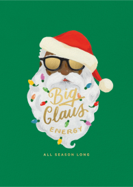 Big Man in Red (Holiday Junkie) - Christmas Card by 2021 Co.