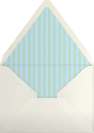 Watercolor Cloud Sky Invitation Envelope